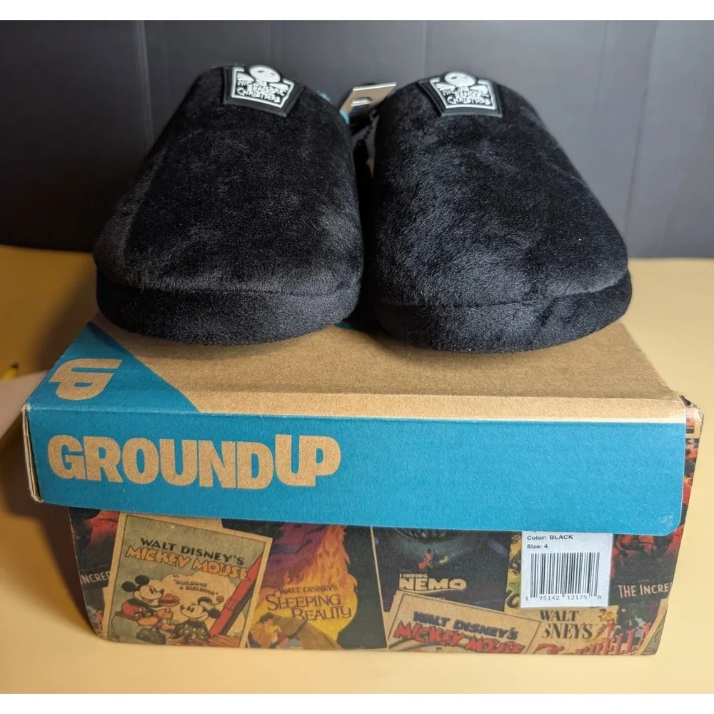 Disney Ground Up The Nightmare Before Christmas Clog Slipper Size 4 New